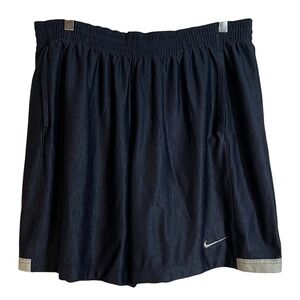 Nike Mens Training Basketball‎ Navy Blue Shorts Large